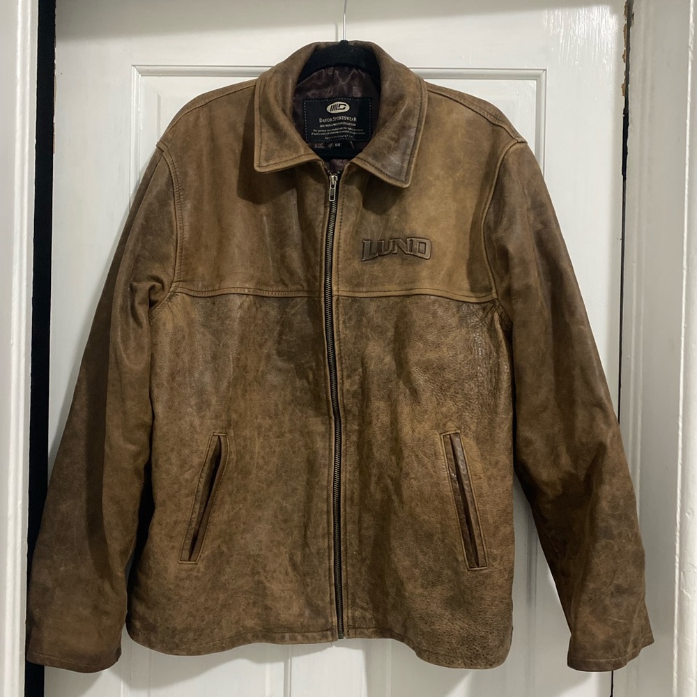 Men's Brown Leather Jacket